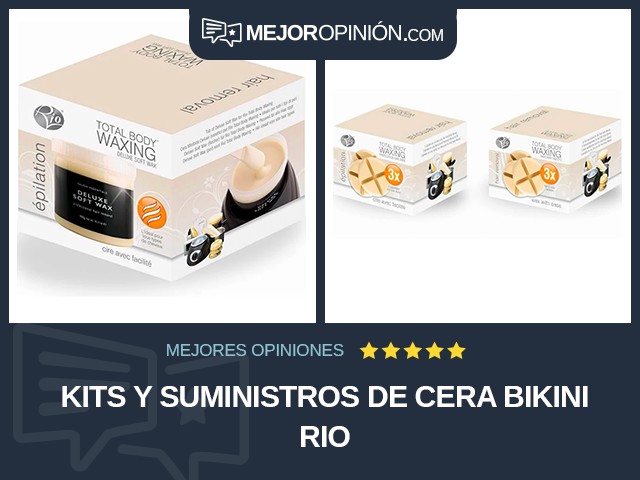 Kits y suministros de cera Bikini Rio