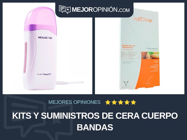 Kits y suministros de cera Cuerpo Bandas