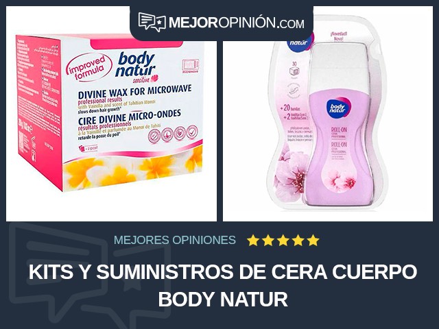 Kits y suministros de cera Cuerpo Body Natur