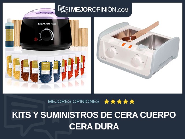 Kits y suministros de cera Cuerpo Cera dura