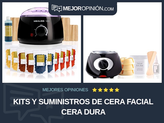 Kits y suministros de cera Facial Cera dura