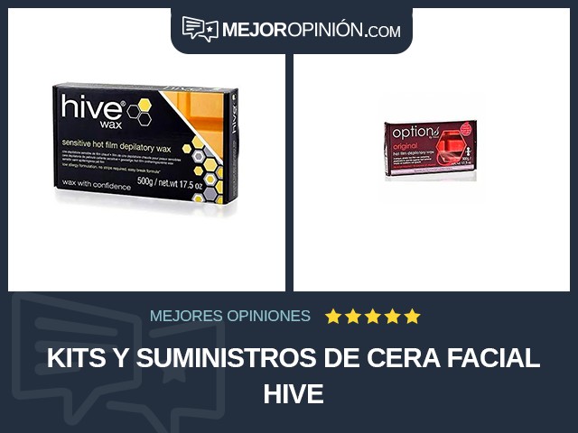 Kits y suministros de cera Facial Hive