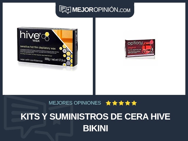 Kits y suministros de cera Hive Bikini