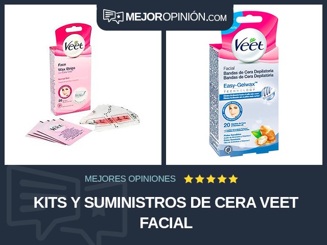 Kits y suministros de cera Veet Facial