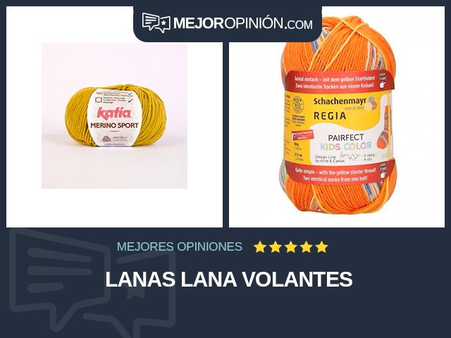 Lanas Lana Volantes