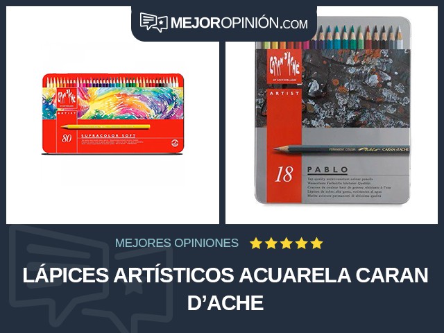 Lápices artísticos Acuarela Caran d’Ache