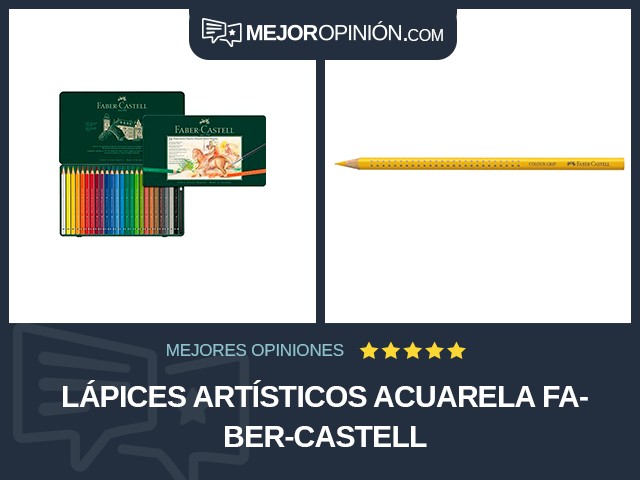 Lápices artísticos Acuarela Faber-Castell