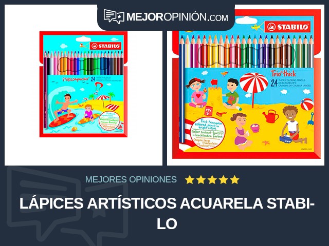 Lápices artísticos Acuarela STABILO