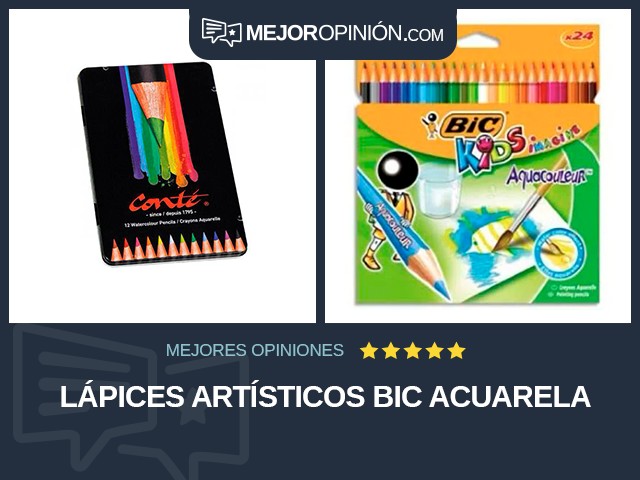 Lápices artísticos BIC Acuarela