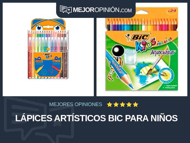 Lápices artísticos BIC Para niños