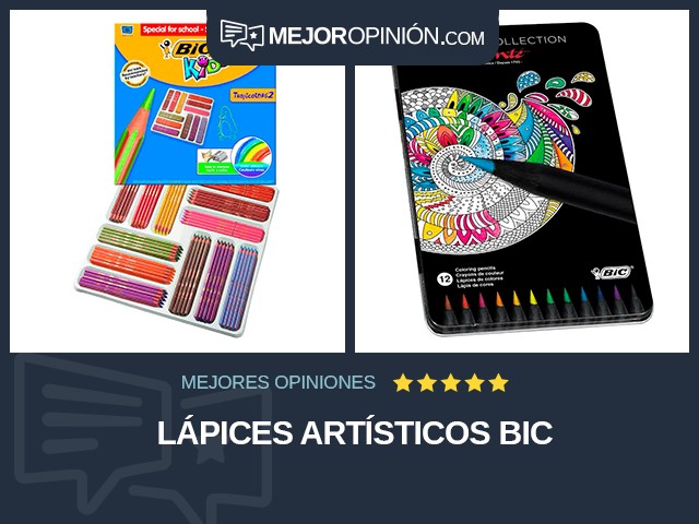 Lápices artísticos BIC