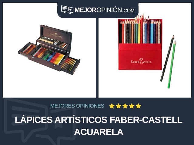 Lápices artísticos Faber-Castell Acuarela