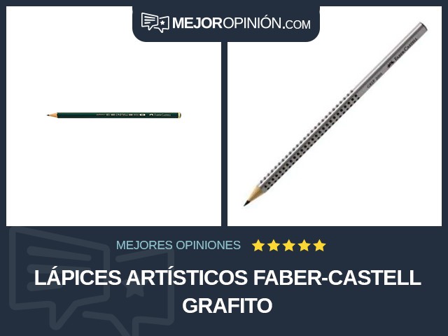 Lápices artísticos Faber-Castell Grafito