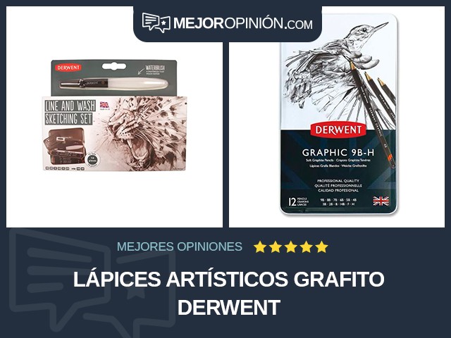 Lápices artísticos Grafito Derwent