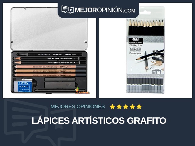 Lápices artísticos Grafito