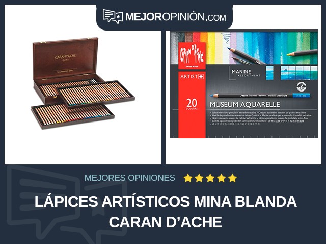 Lápices artísticos Mina blanda Caran d’Ache