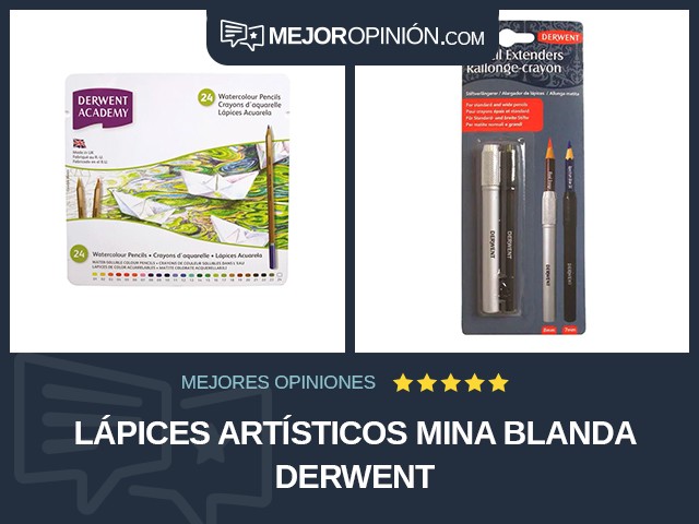 Lápices artísticos Mina blanda Derwent