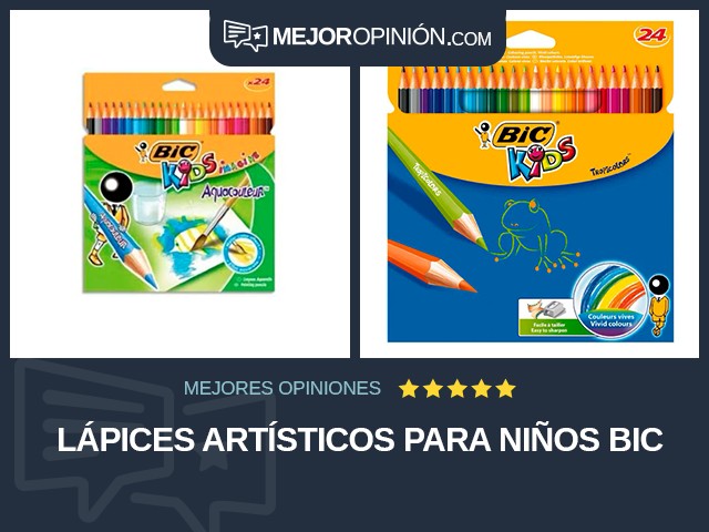 Lápices artísticos Para niños BIC