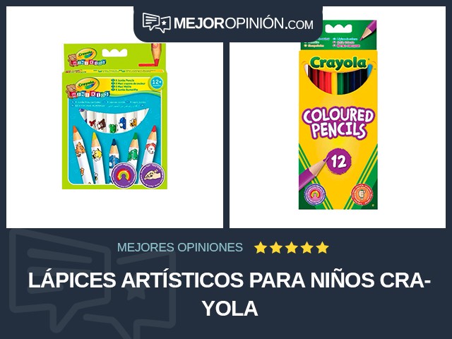 Lápices artísticos Para niños Crayola