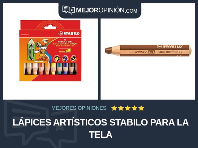 Lápices artísticos STABILO Para la tela