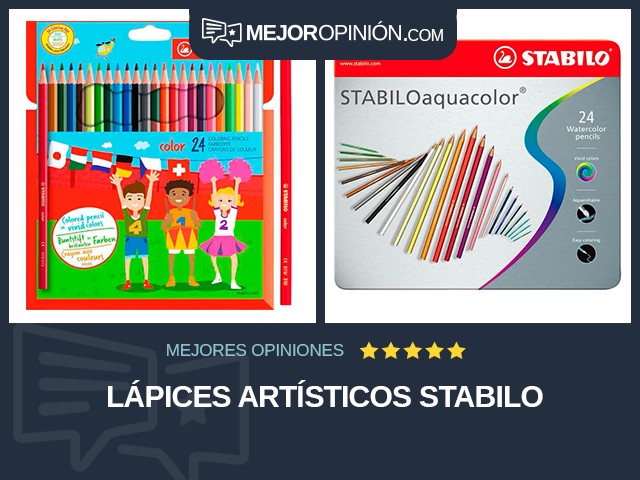 Lápices artísticos STABILO