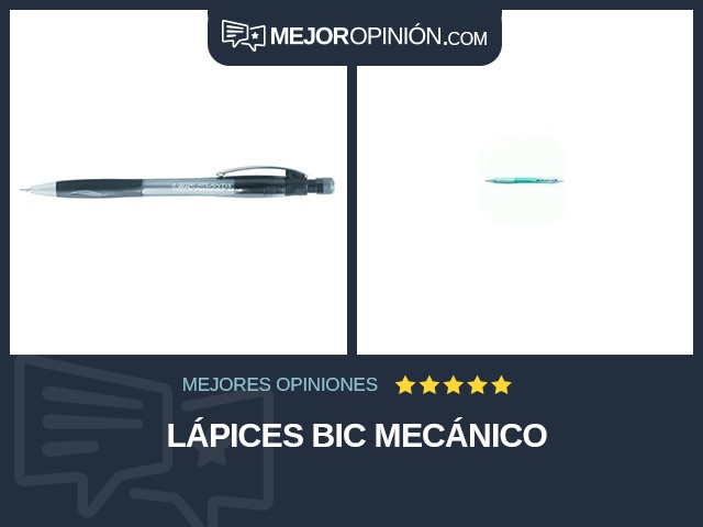 Lápices BIC Mecánico