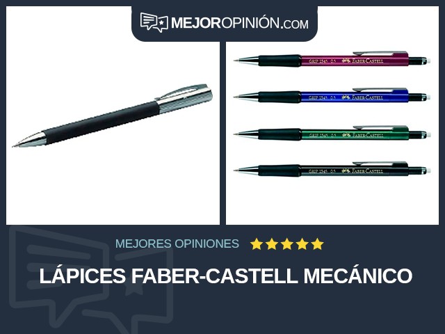 Lápices Faber-Castell Mecánico