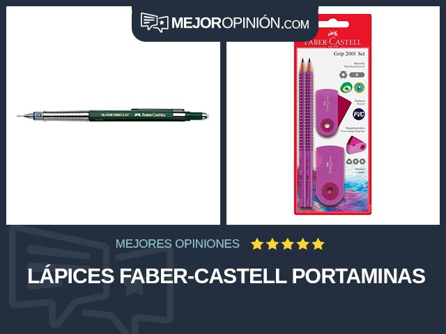 Lápices Faber-Castell Portaminas