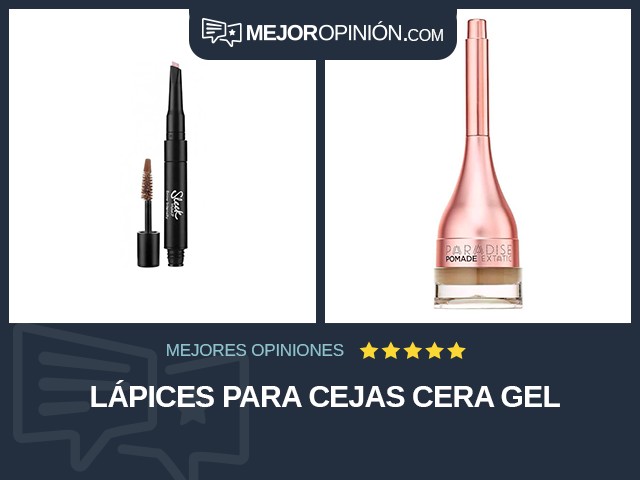 Lápices para cejas Cera Gel