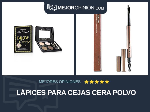 Lápices para cejas Cera Polvo