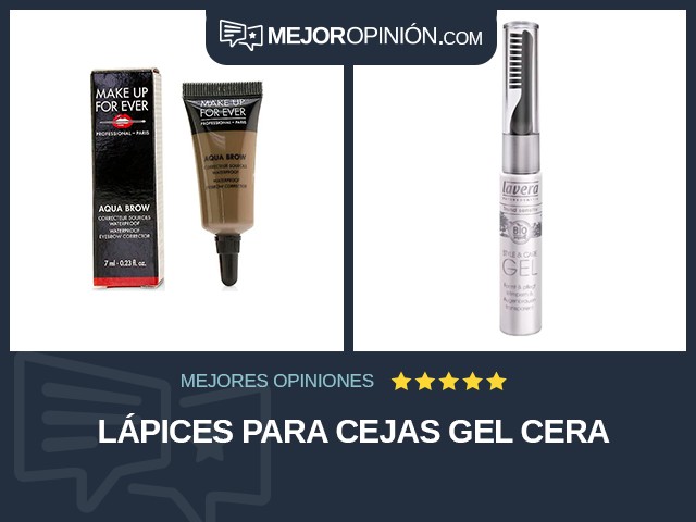 Lápices para cejas Gel Cera