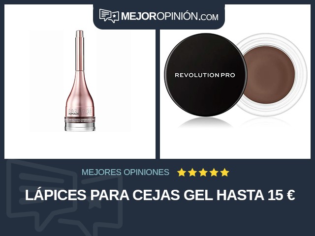 Lápices para cejas Gel Hasta 15 €