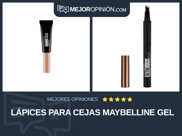 Lápices para cejas Maybelline Gel