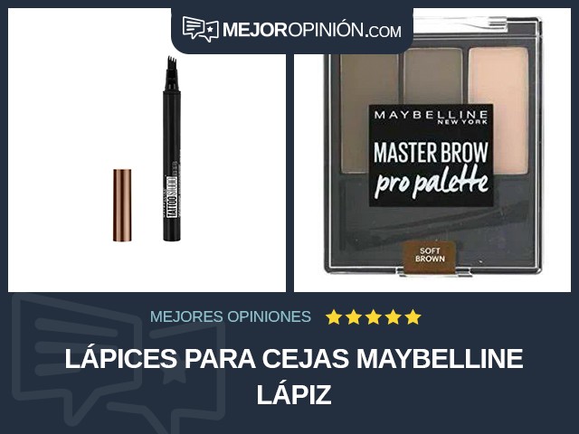 Lápices para cejas Maybelline Lápiz