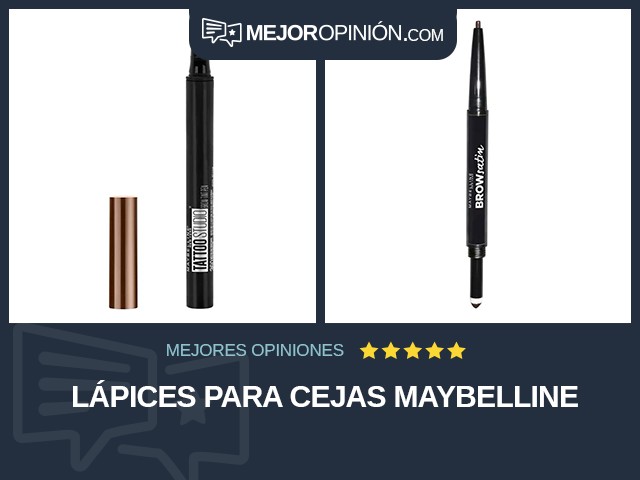 Lápices para cejas Maybelline