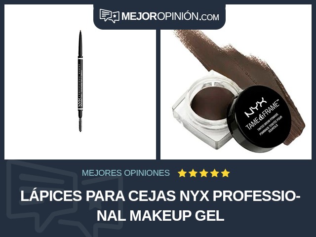 Lápices para cejas NYX Professional Makeup Gel