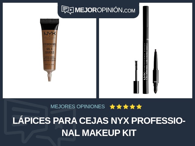 Lápices para cejas NYX Professional Makeup Kit