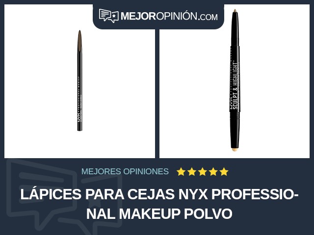 Lápices para cejas NYX Professional Makeup Polvo