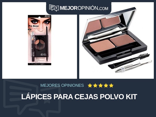 Lápices para cejas Polvo Kit