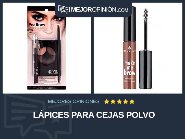 Lápices para cejas Polvo