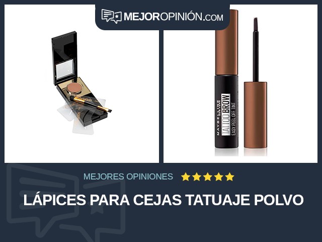 Lápices para cejas Tatuaje Polvo