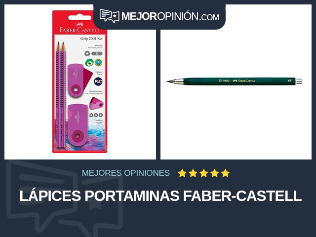 Lápices Portaminas Faber-Castell