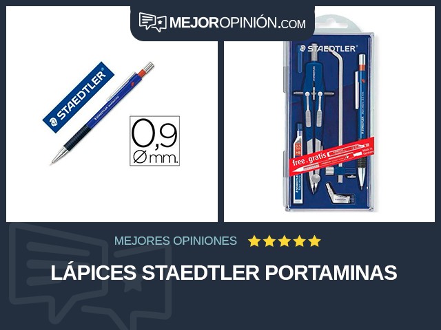 Lápices STAEDTLER Portaminas