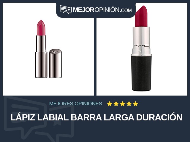 Lápiz labial Barra Larga duración