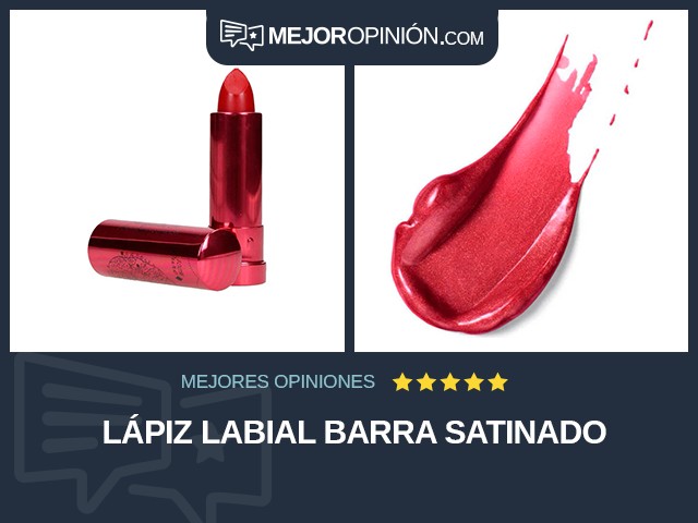 Lápiz labial Barra Satinado