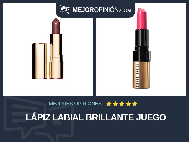 Lápiz labial Brillante Juego