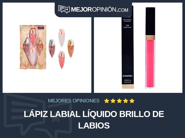 Lápiz labial Líquido Brillo de labios