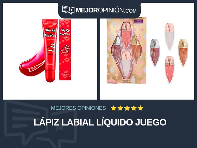 Lápiz labial Líquido Juego