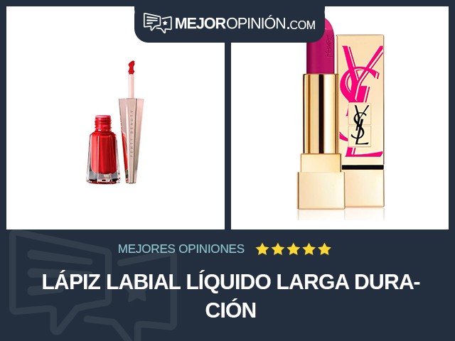 Lápiz labial Líquido Larga duración