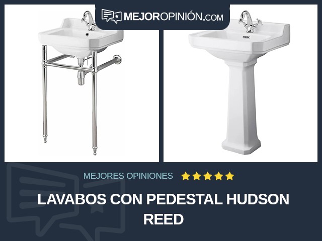 Lavabos Con pedestal Hudson Reed